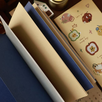 Flash sand/colored TN notebook Retro Striped Book Notebook Journal notebook collage book blank notebook