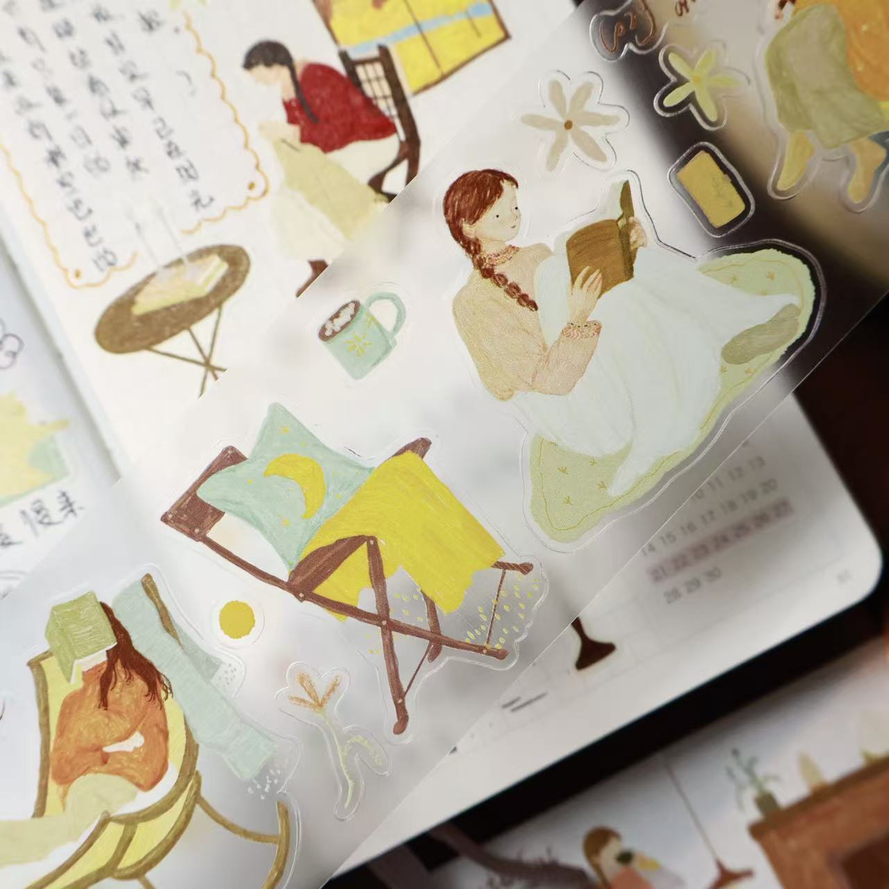 Time alone Collection Masking Tape | Cute  PET / Washi Tape