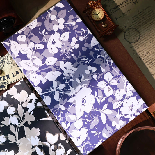 Floral Notebook organ notebook collage book blank notebook organ book