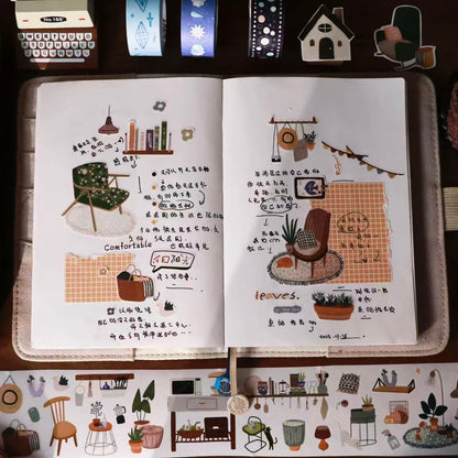 Half a day of leisure Collection Masking Tape | Cute  PET / Washi Tape