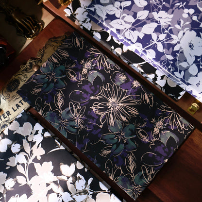 Floral Notebook organ notebook collage book blank notebook organ book