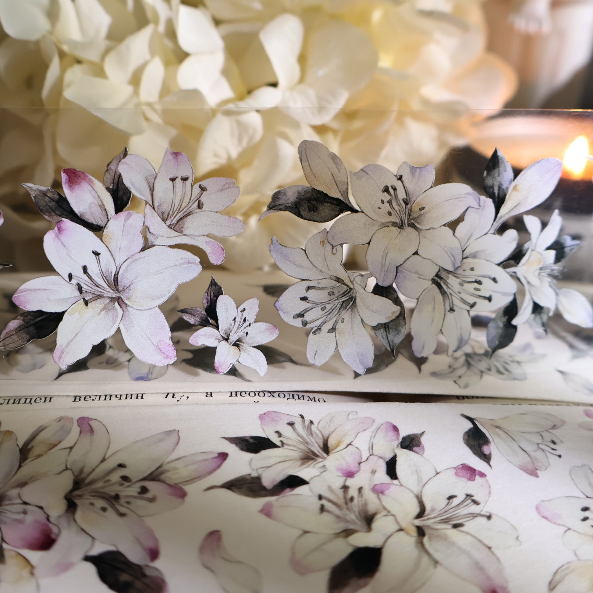 lily flower language Lily Flower Language vintage flower PET and Washi tape – Yier Journal