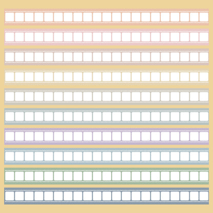 Colorful film Collection Masking Tape | Cute  PET / Washi Tape