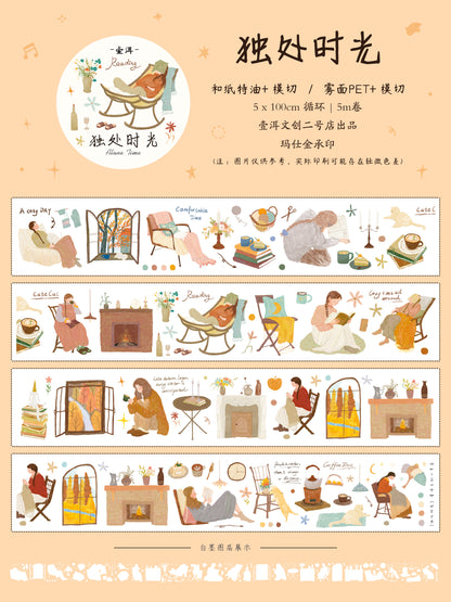Time alone Collection Masking Tape | Cute  PET / Washi Tape