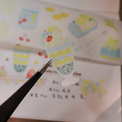 Sea-salt Lemon Collection Masking Tape | Cute  PET / Washi Tape